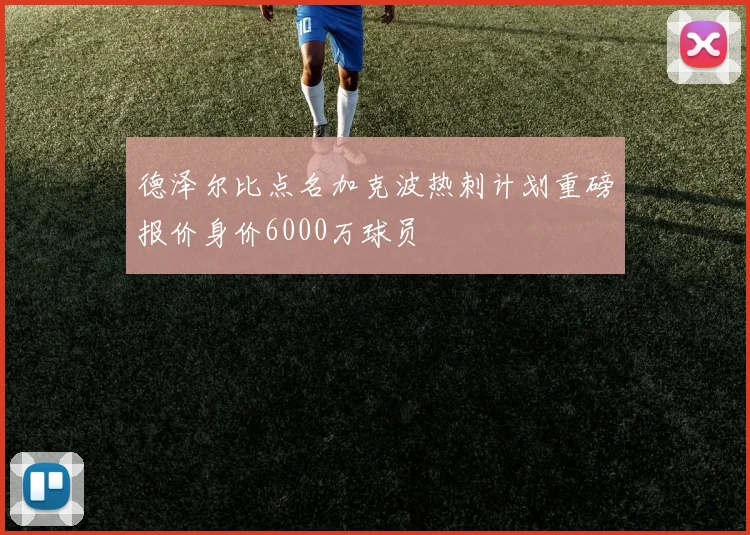 德泽尔比点名加克波热刺计划重磅报价身价6000万球员
